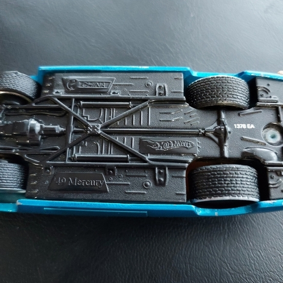 49 Mercury Hot Wheels Blue Frame Car - Picture 5 of 6
